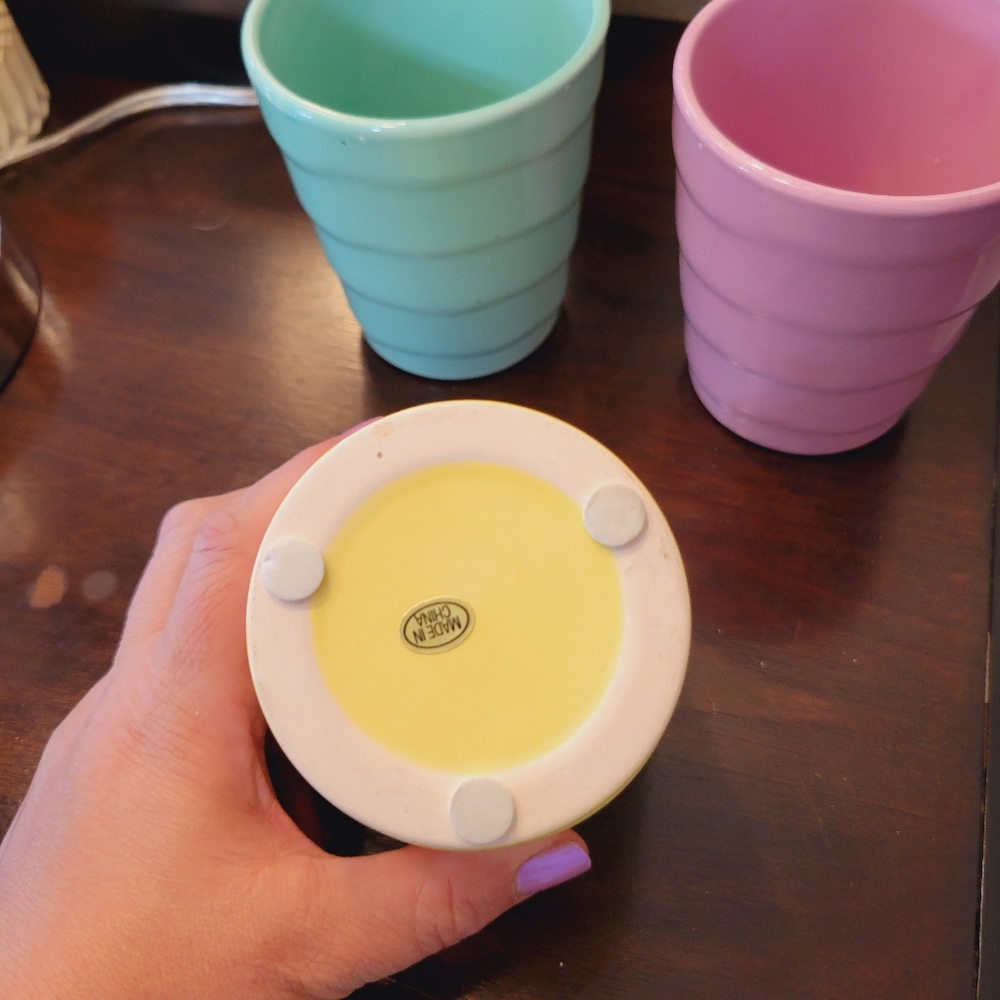 Pastel Ceramic Vase Set - Picture 5 of 5